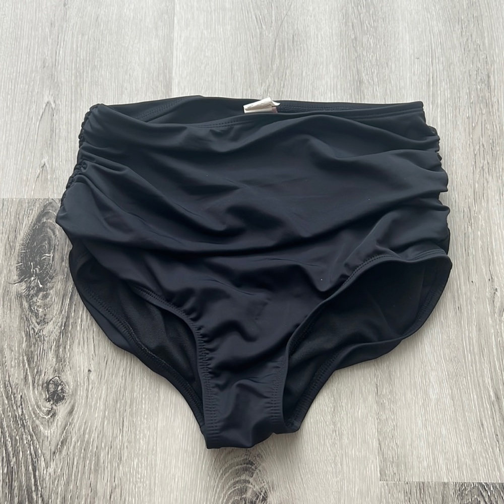 Retro high waisted bikini bottom - size 6 which would be equivalent to a small